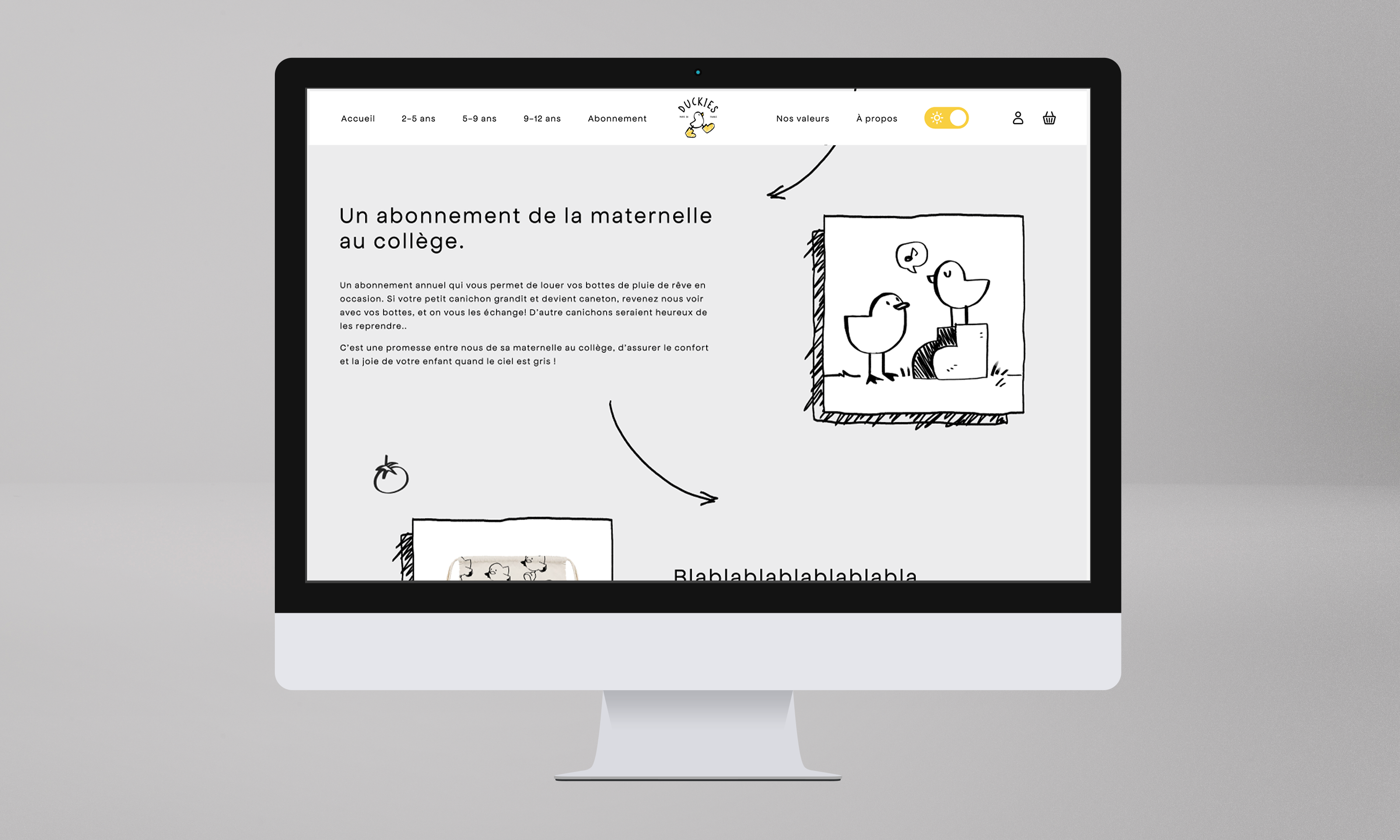 Traverse, composition principale du concept.